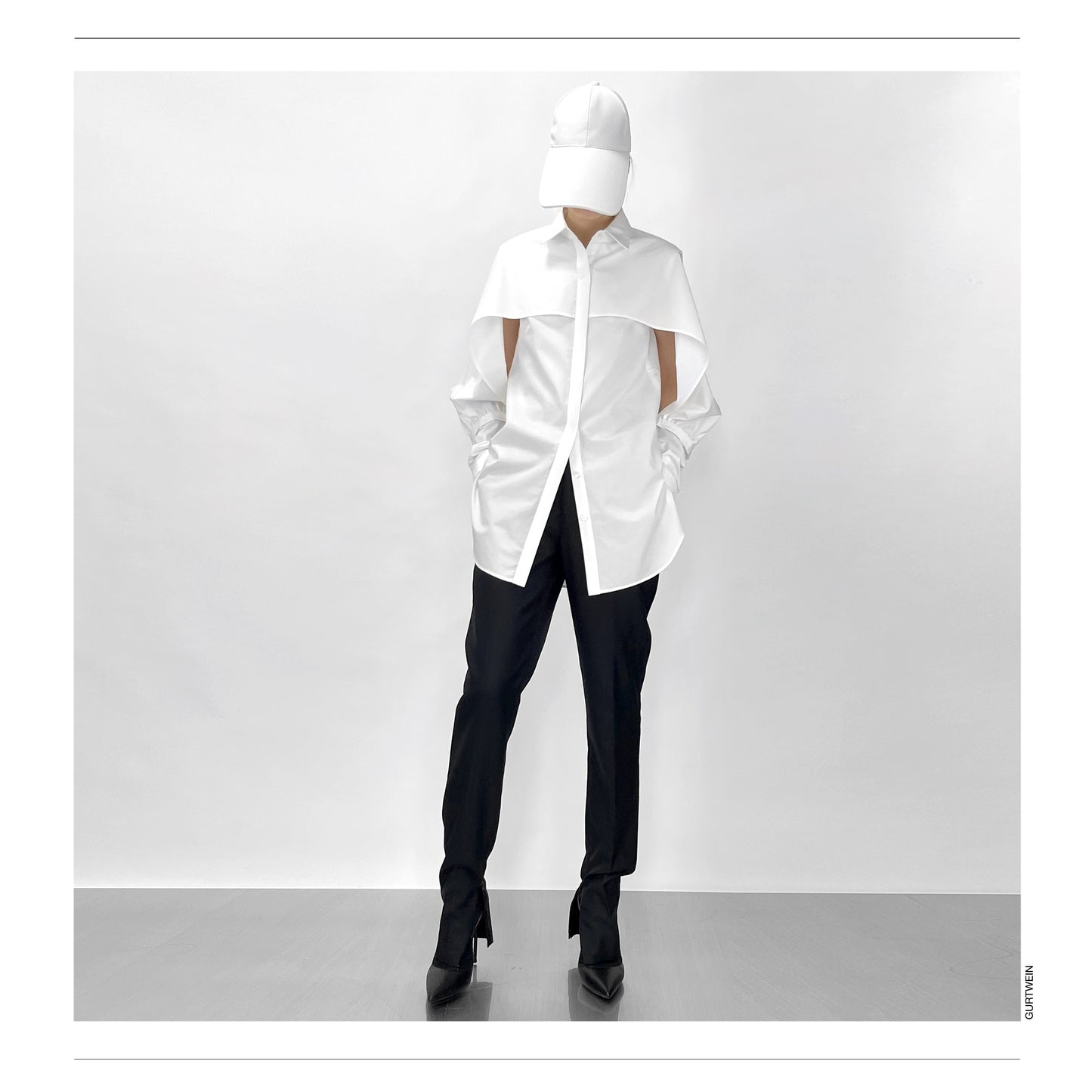 White baseball cap