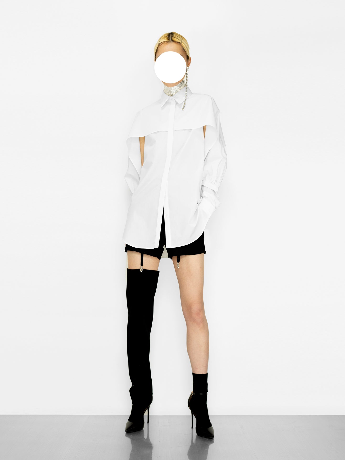 Iconic bat-sleeve shirt