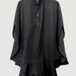 Ruffled shirt dress