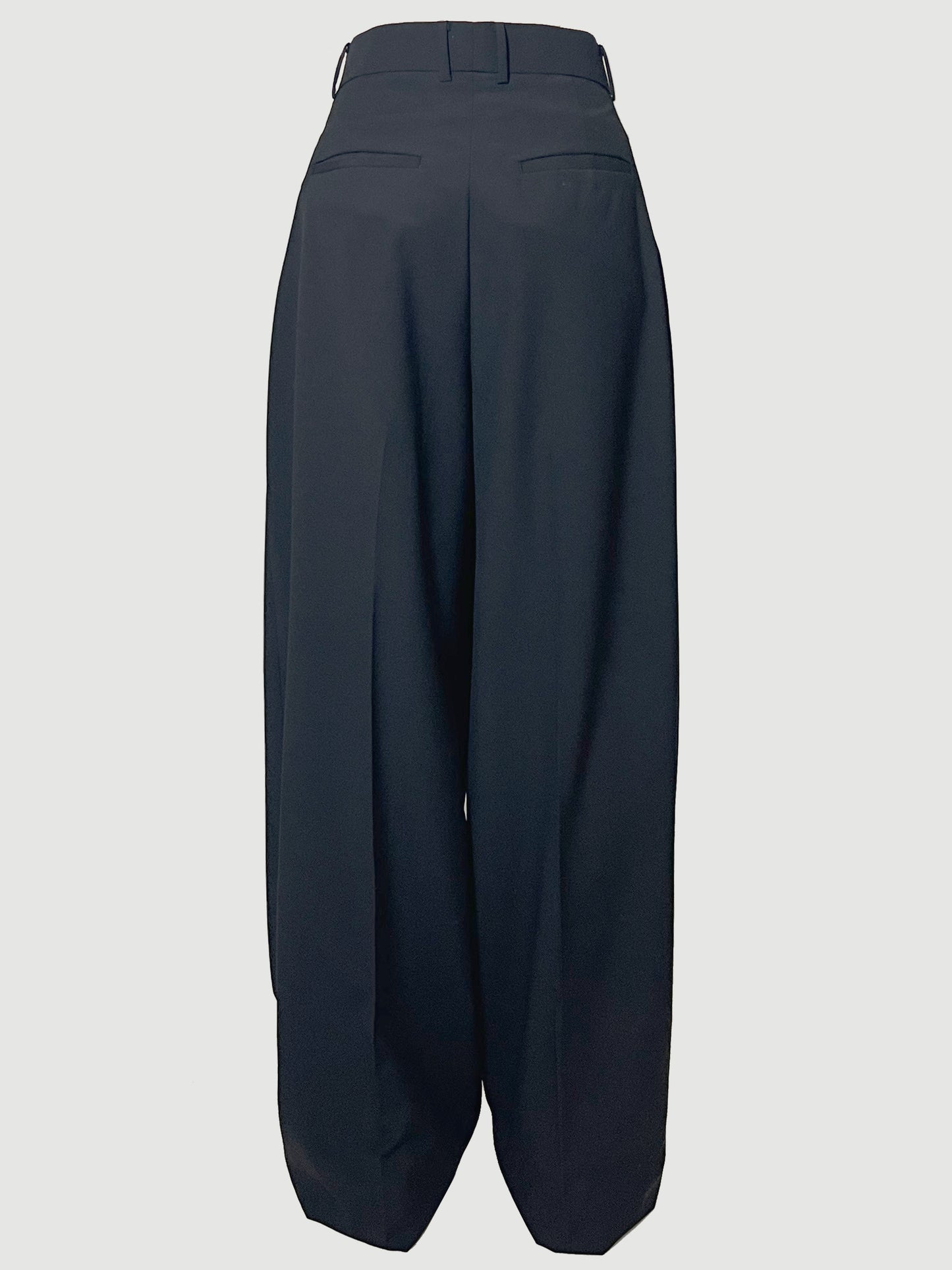 Wide leg tailored pants