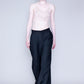 Wide leg tailored pants