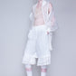 Silk organza bomber jacket